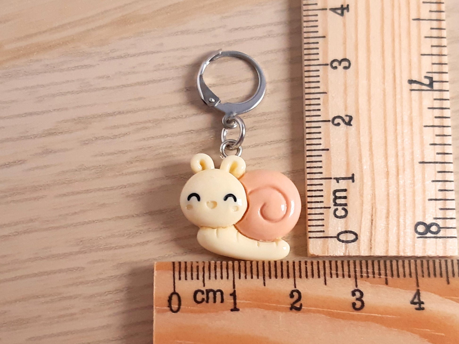 Cute Snail Kawaii Resin Stitch Marker