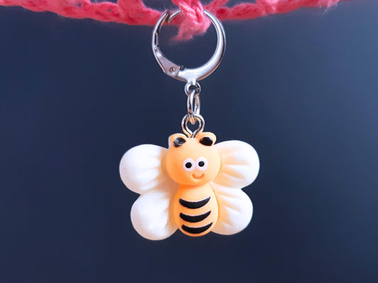 Cute Bee Kawaii Resin Stitch Marker