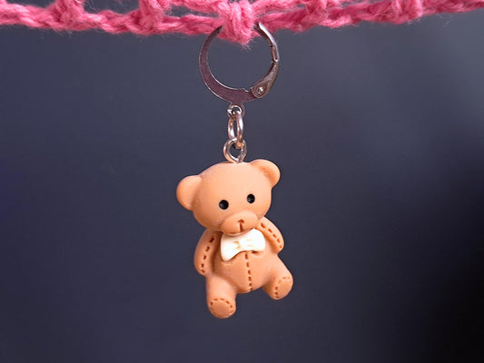 Teddy Bear Stitch Marker