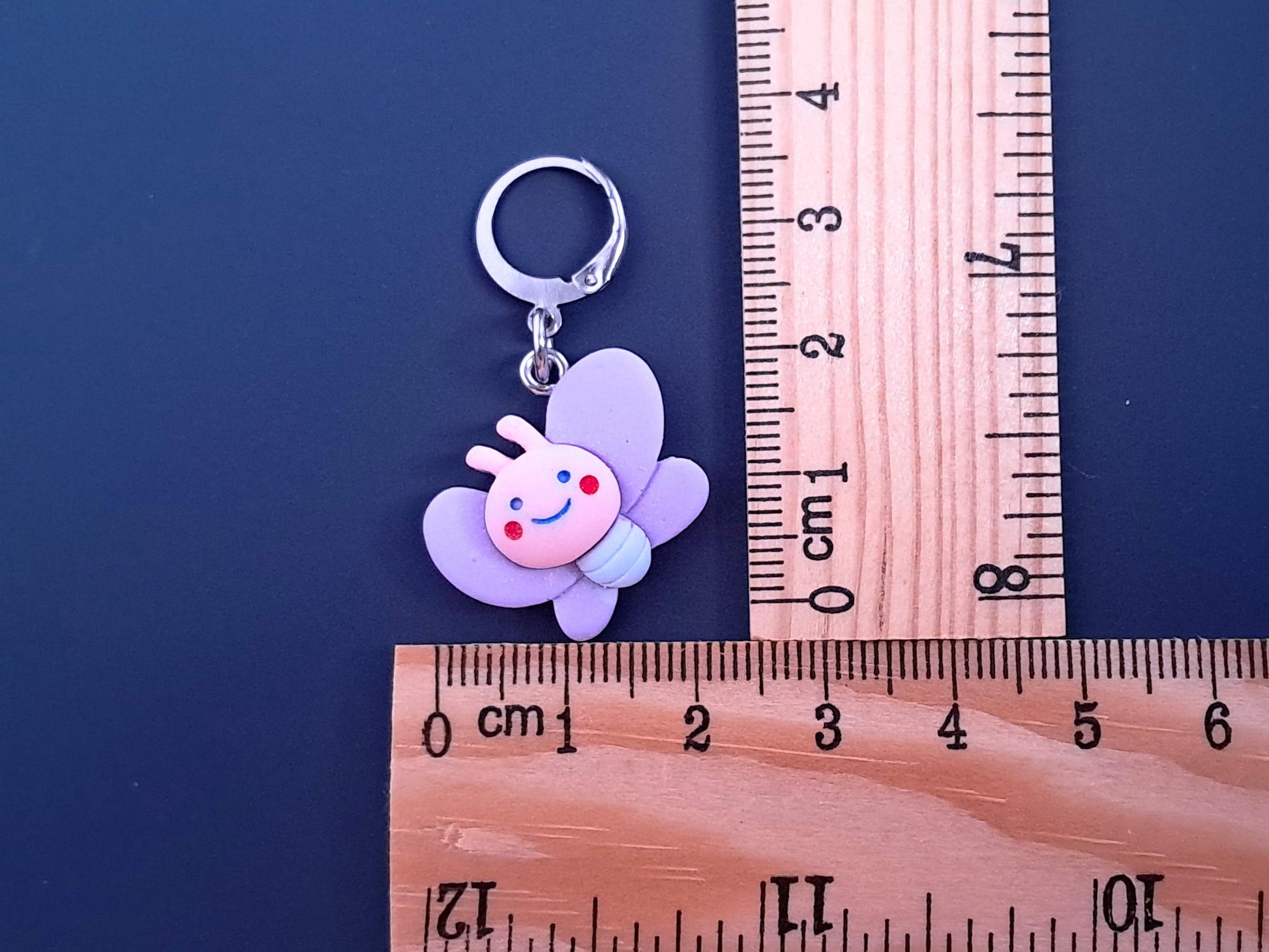 Butterfly Kawaii Stitch Marker