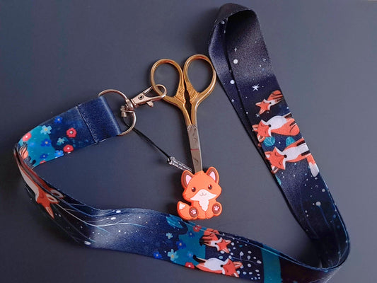 Fox Lanyard Scissor Protector Set