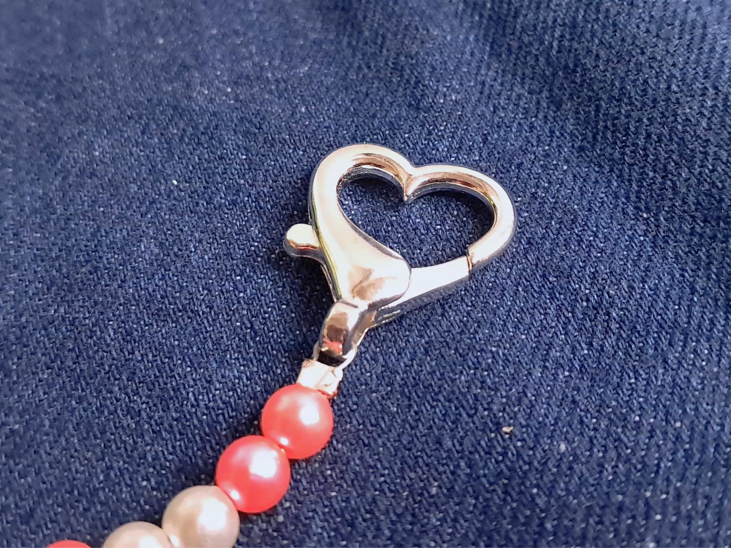 Infinity Heart Scissor Fob Stitch Marker Set