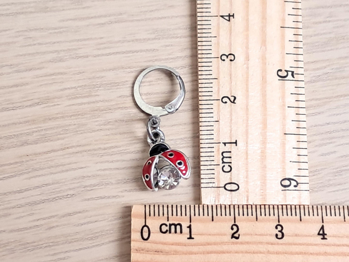Ladybird Stitch Marker