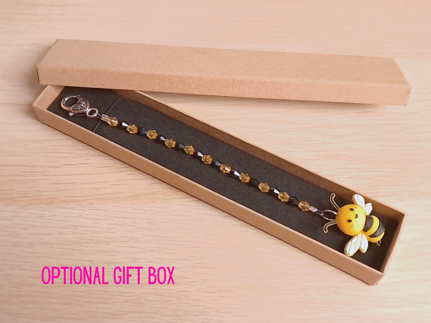 Kawaii Bee Scissor Fob with Scissor Protection