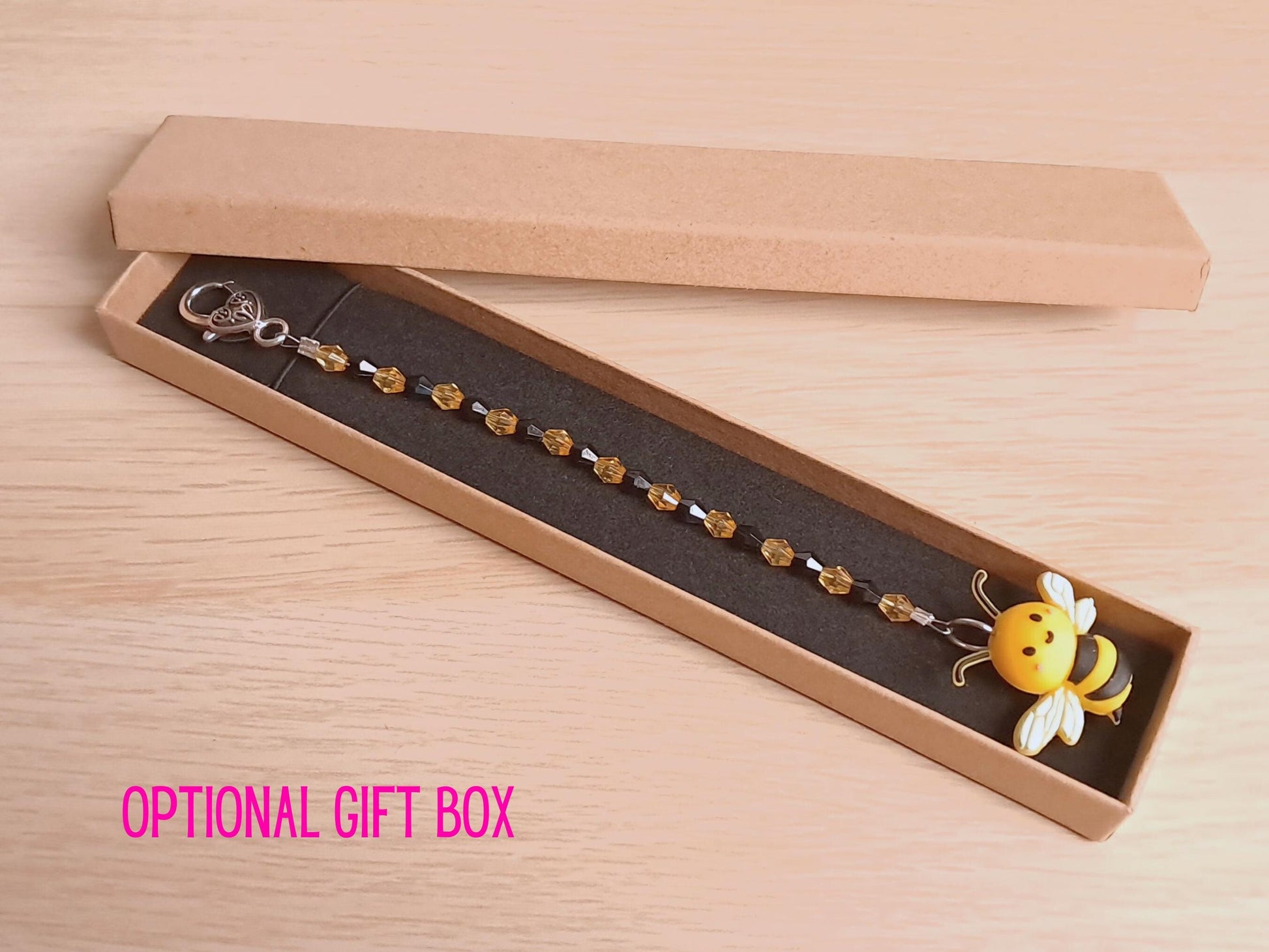 Kawaii Bee Scissor Fob with Scissor Protection