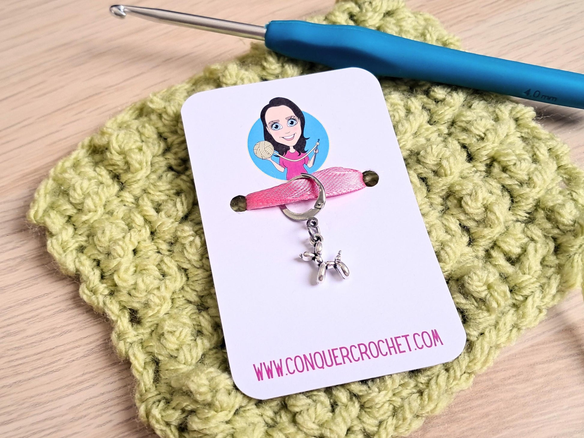 Balloon Dog Stitch Marker