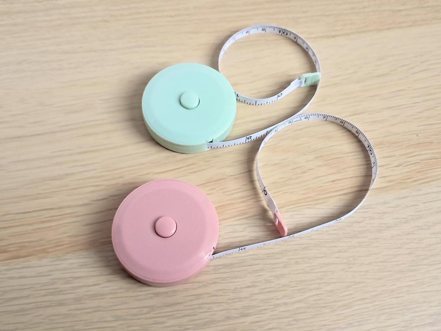 Pastel Retractable Soft Tape Measure