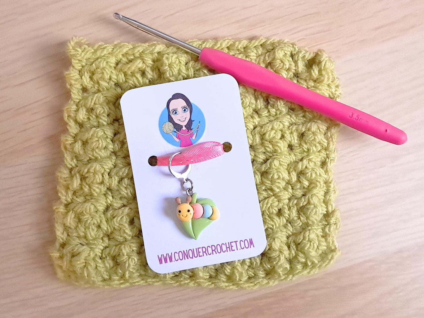 Caterpillar Stitch Marker