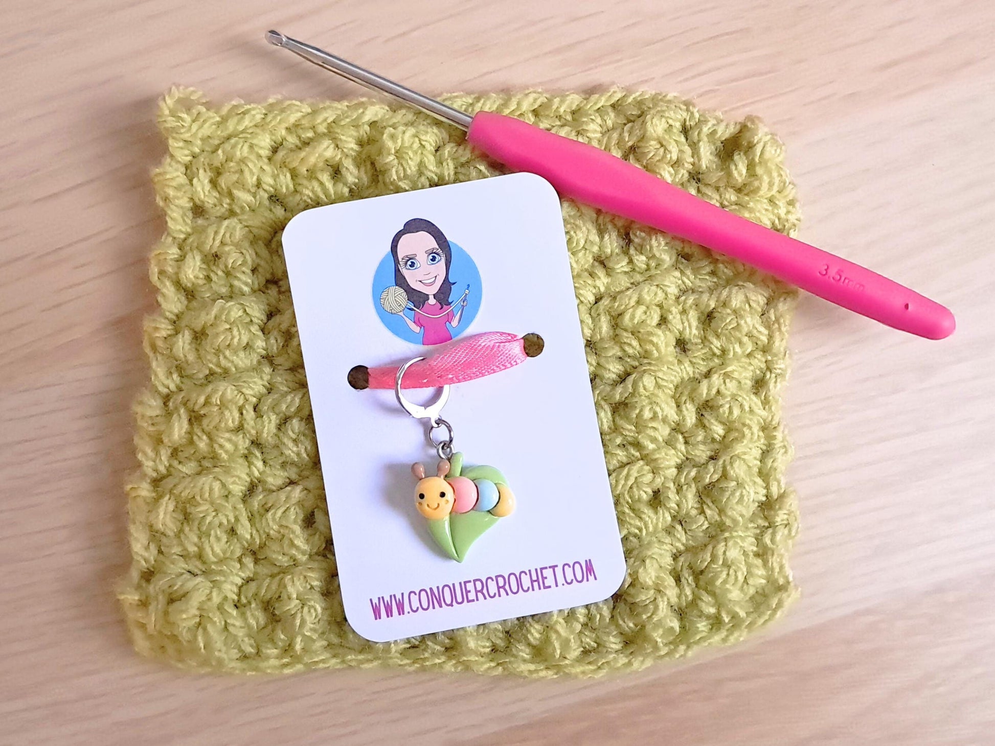 Caterpillar Stitch Marker