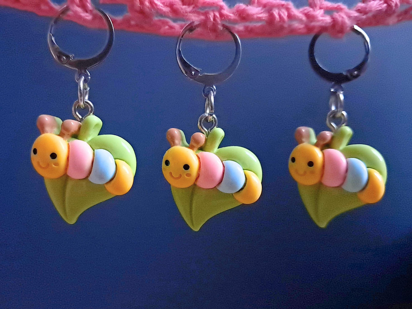 Caterpillar Stitch Marker