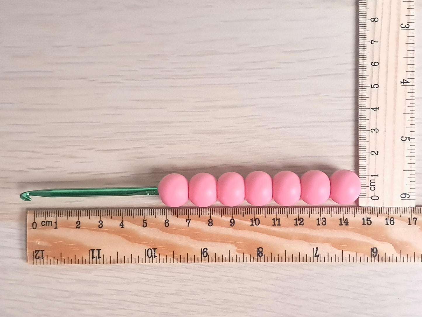 Pink Ergonomic Crochet Hook