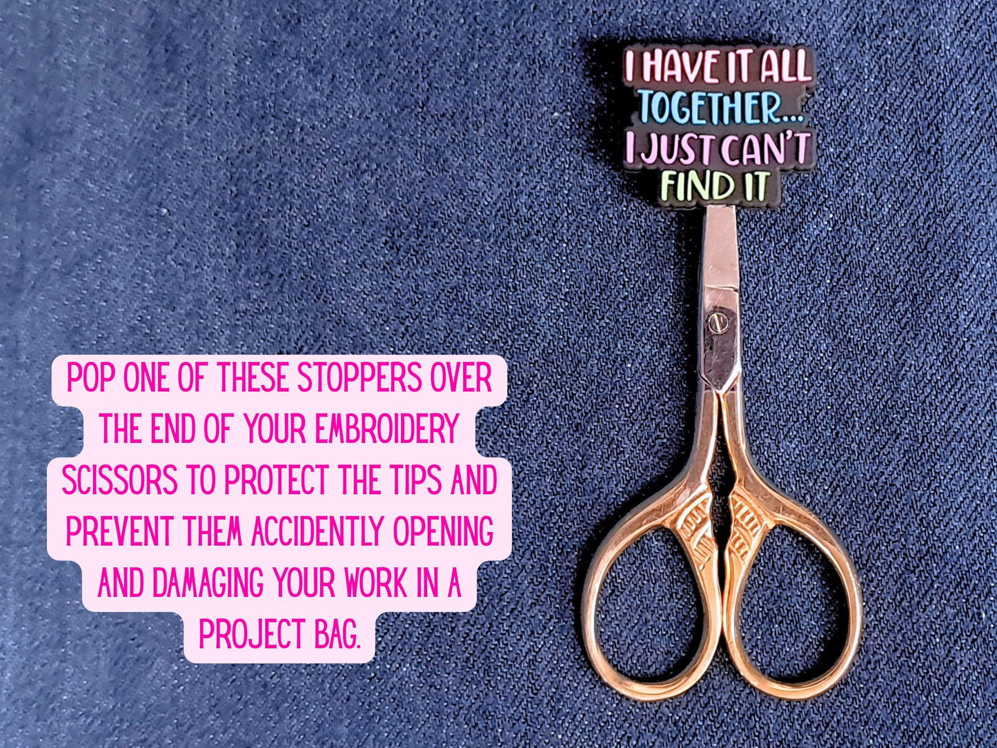 Funny Quote Stitch Stopper