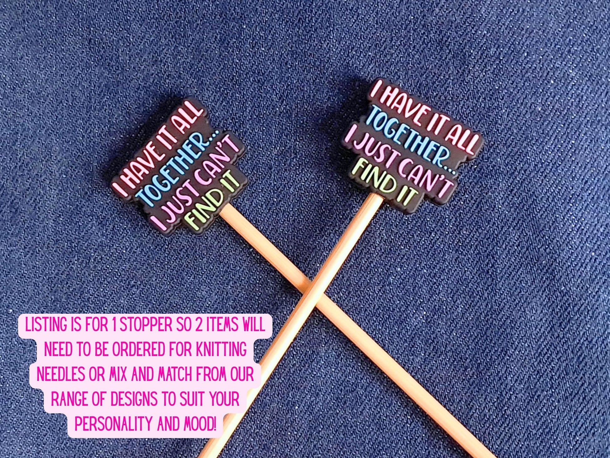 Funny Quote Stitch Stopper