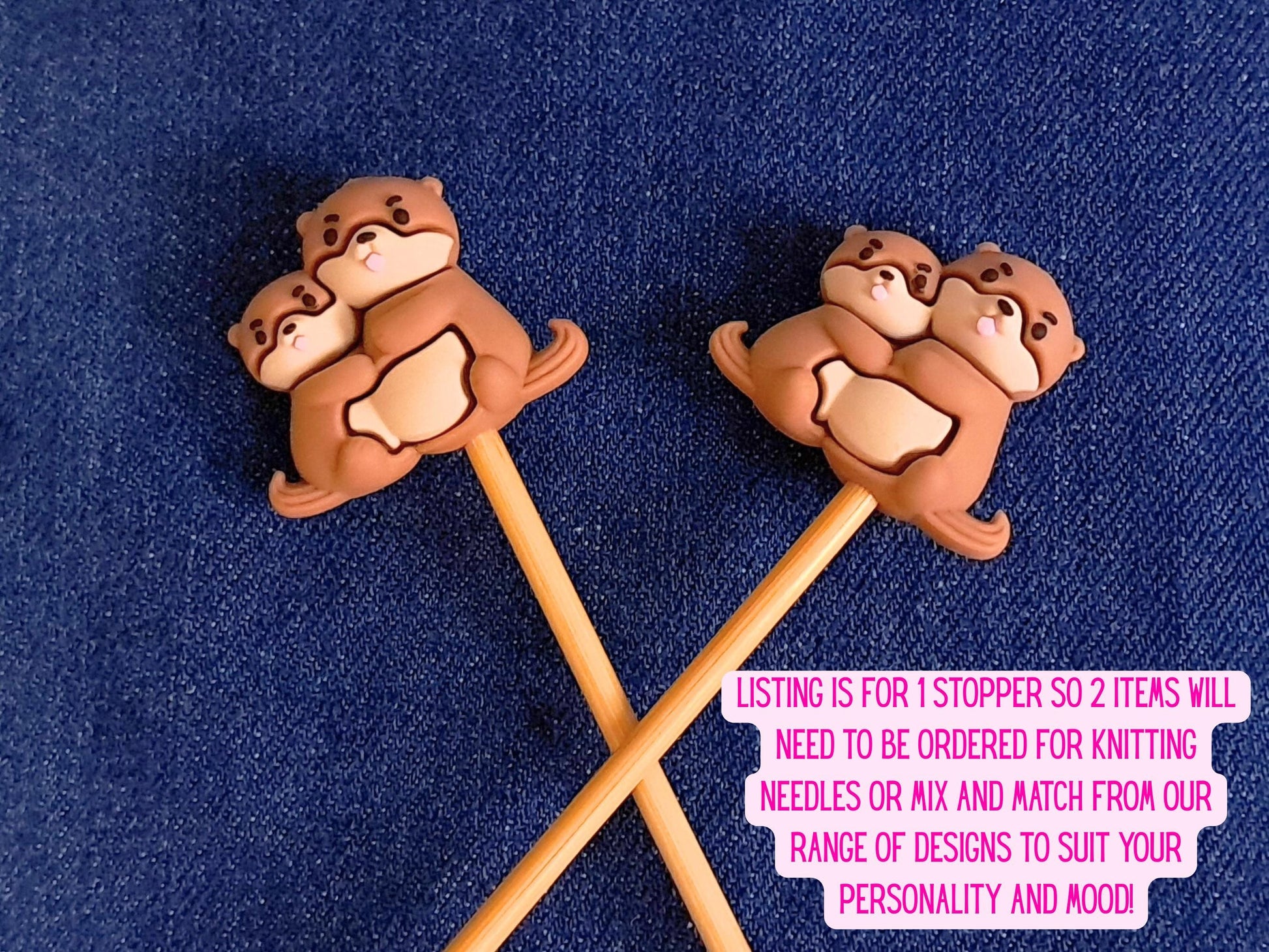 Otter Pair Stitch Stopper