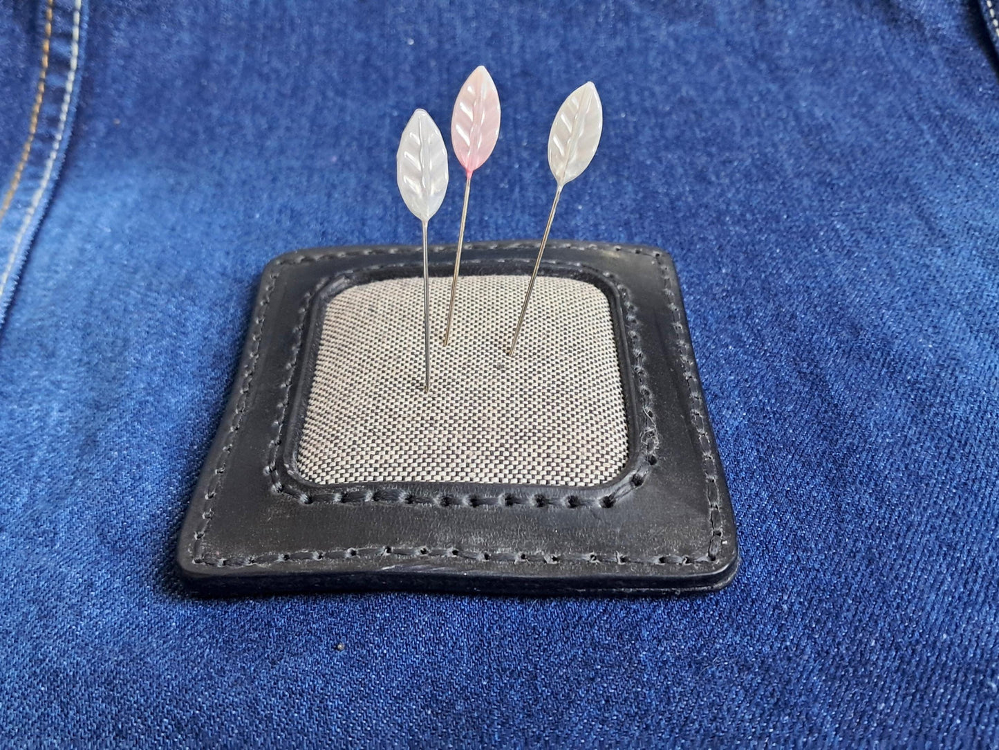 Leather Pin Cushion