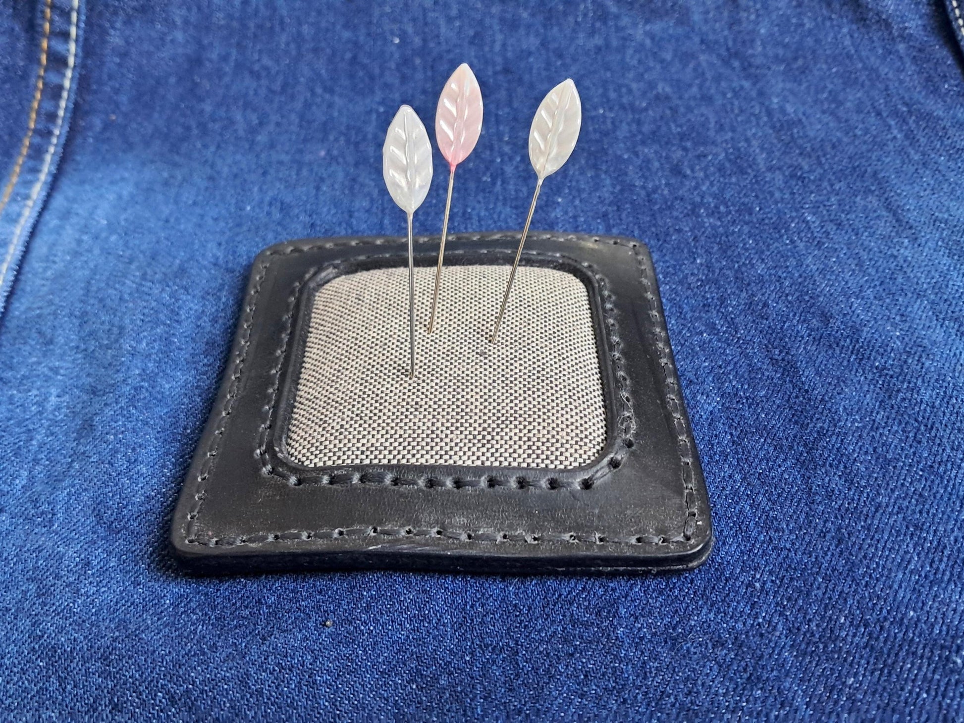 Leather Pin Cushion