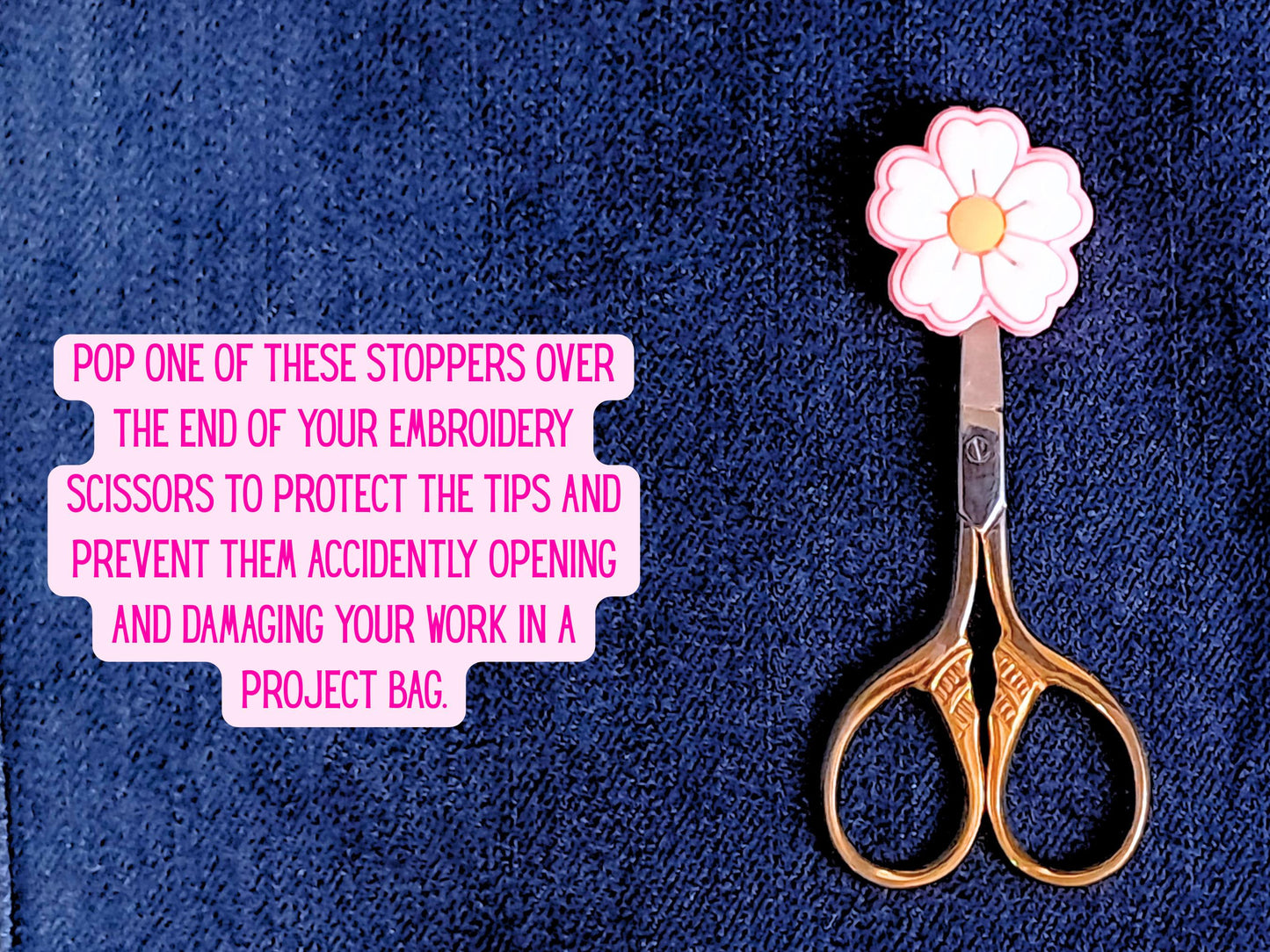 Flower Silicone Bead Stitch Stopper