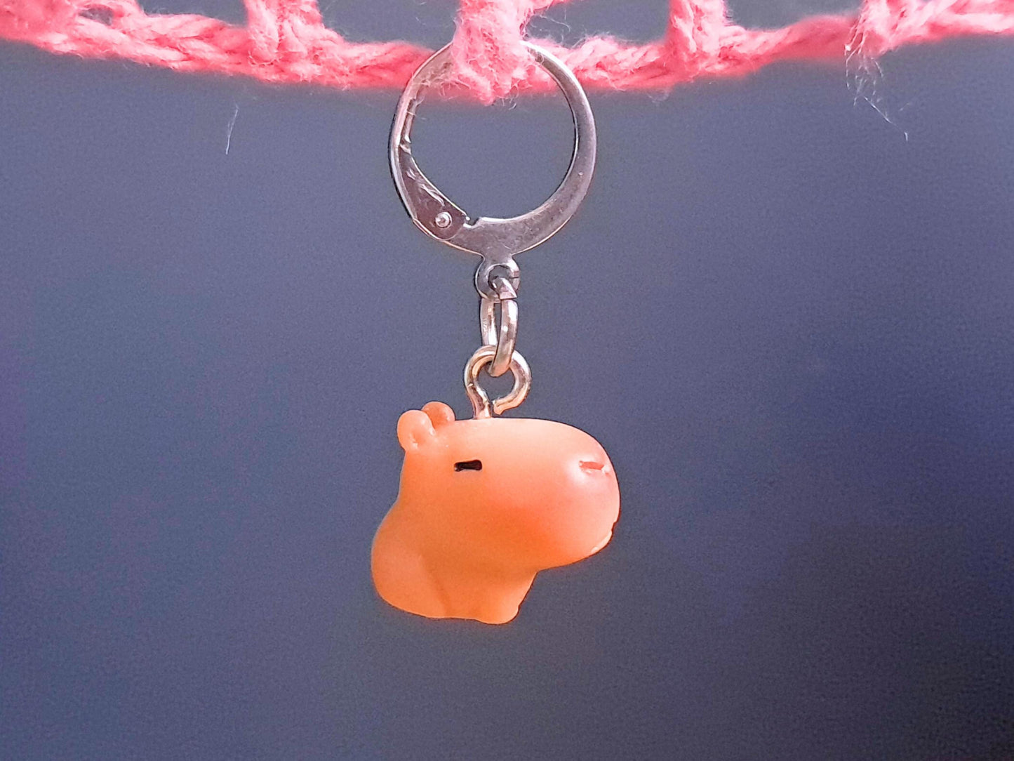 Capybara Stitch Marker