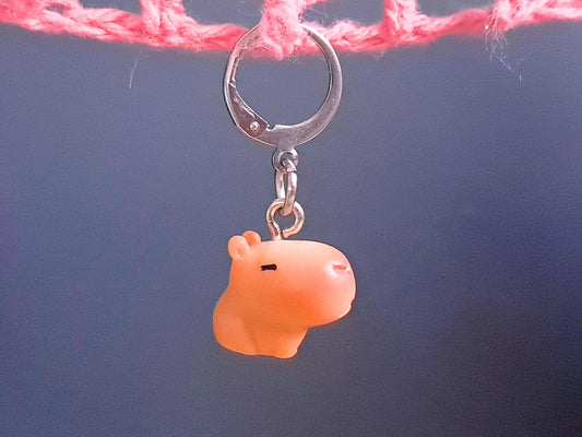 Capybara Stitch Marker