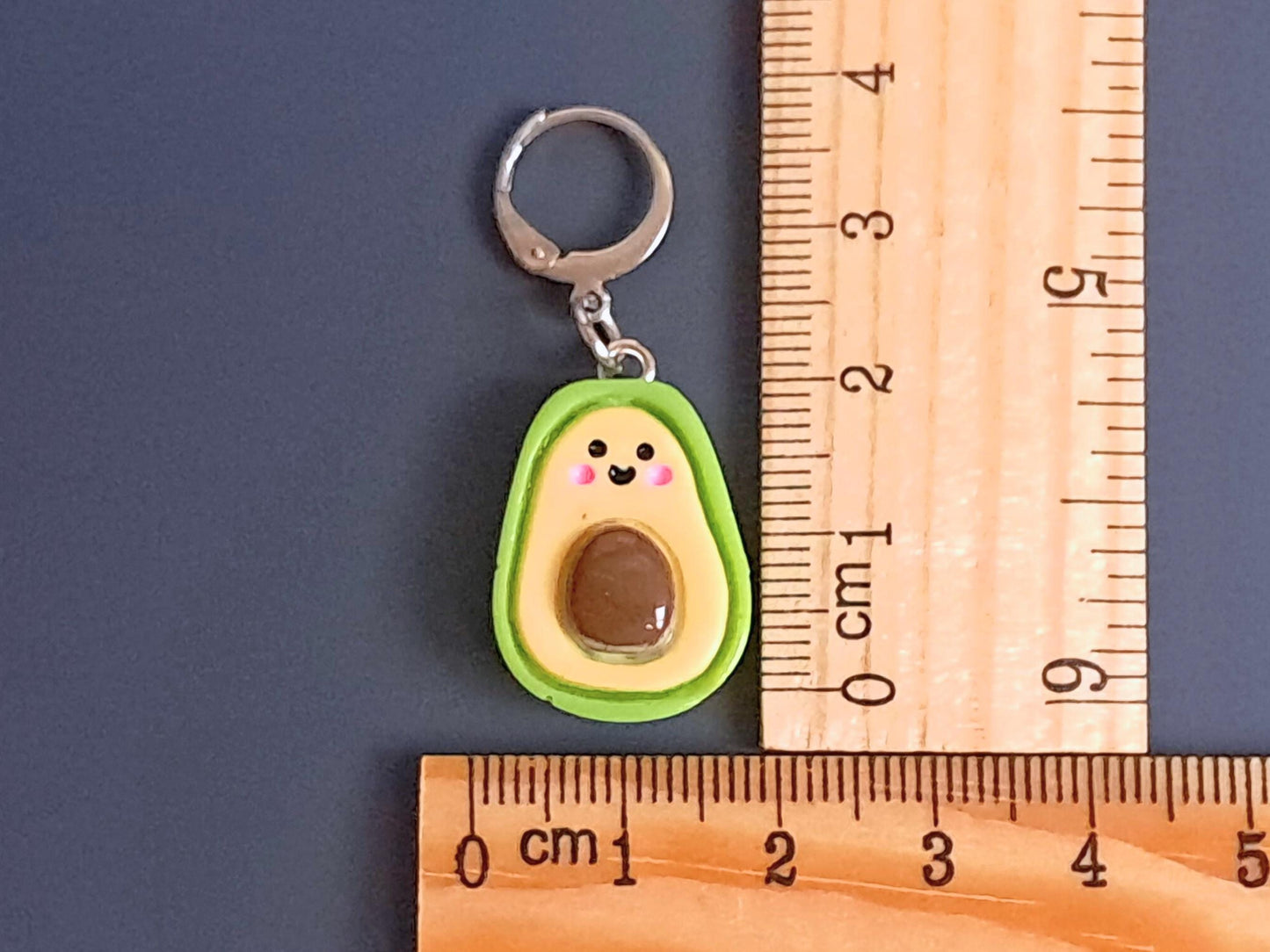 Avocado Kawaii Stitch Marker