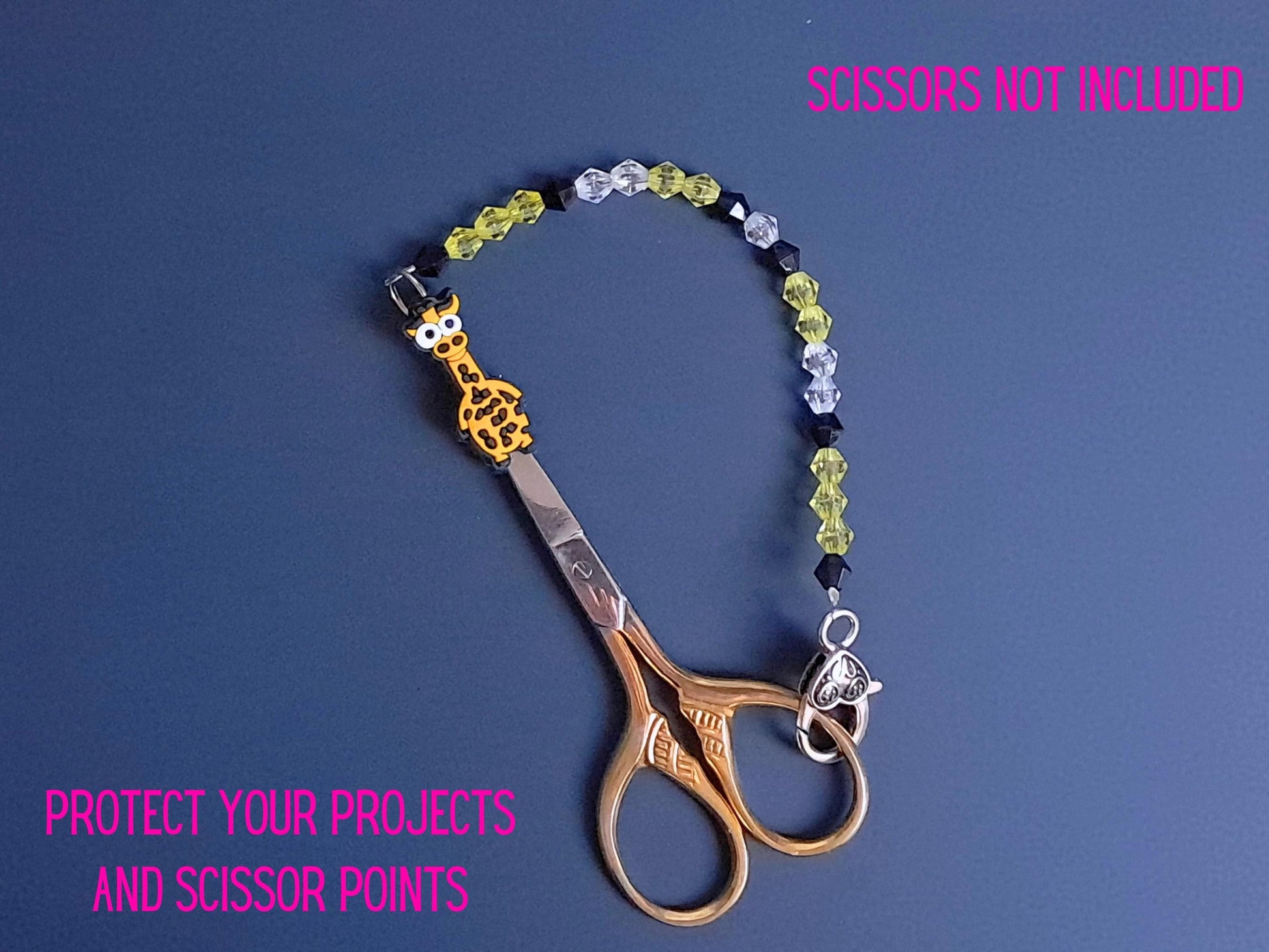 Giraffe Scissor Fob with Scissor Protection