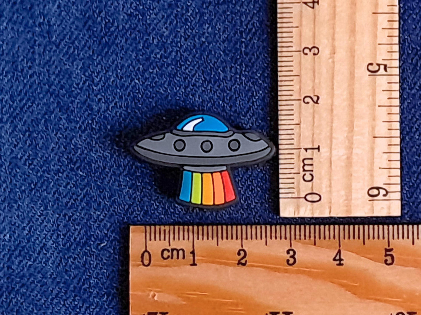 Spaceship Silicone Bead Stitch Stopper