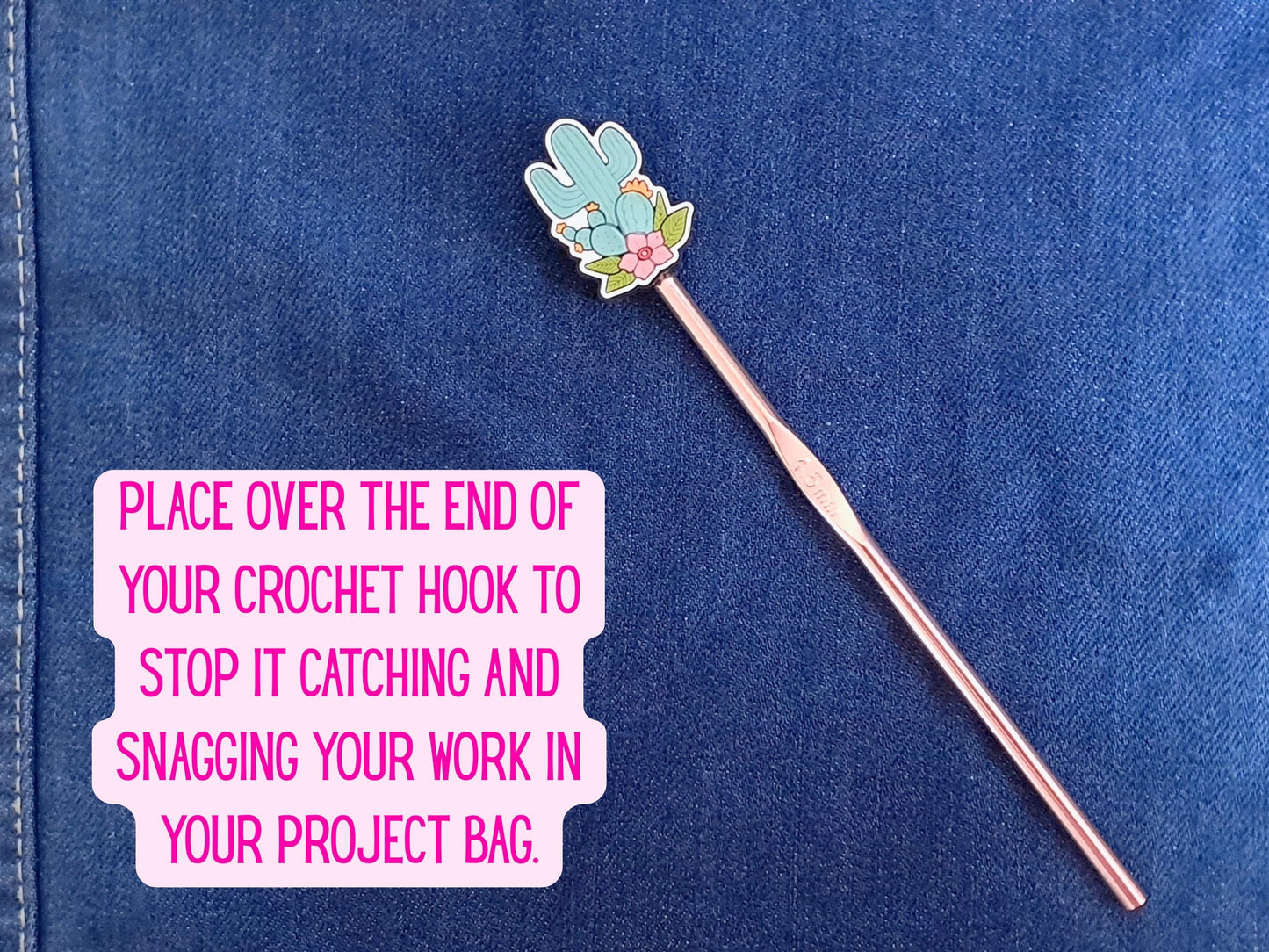 Flowering Cactus Stitch Stopper