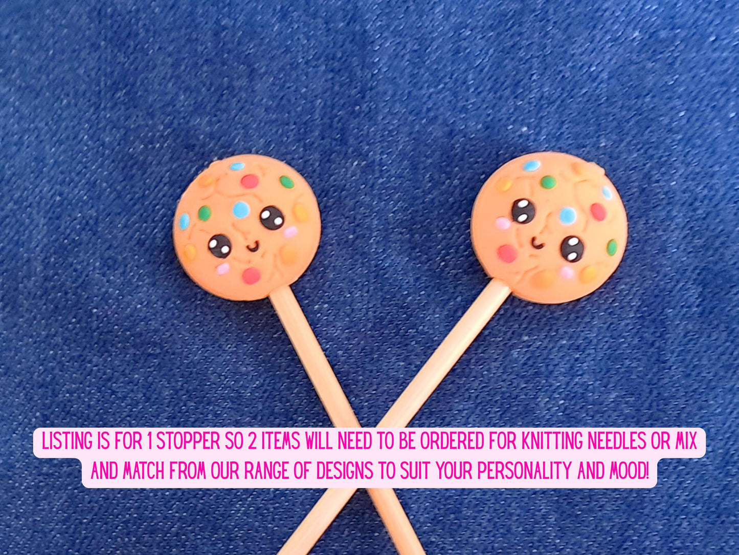 Kawaii Cookie Biscuit Stitch Stopper