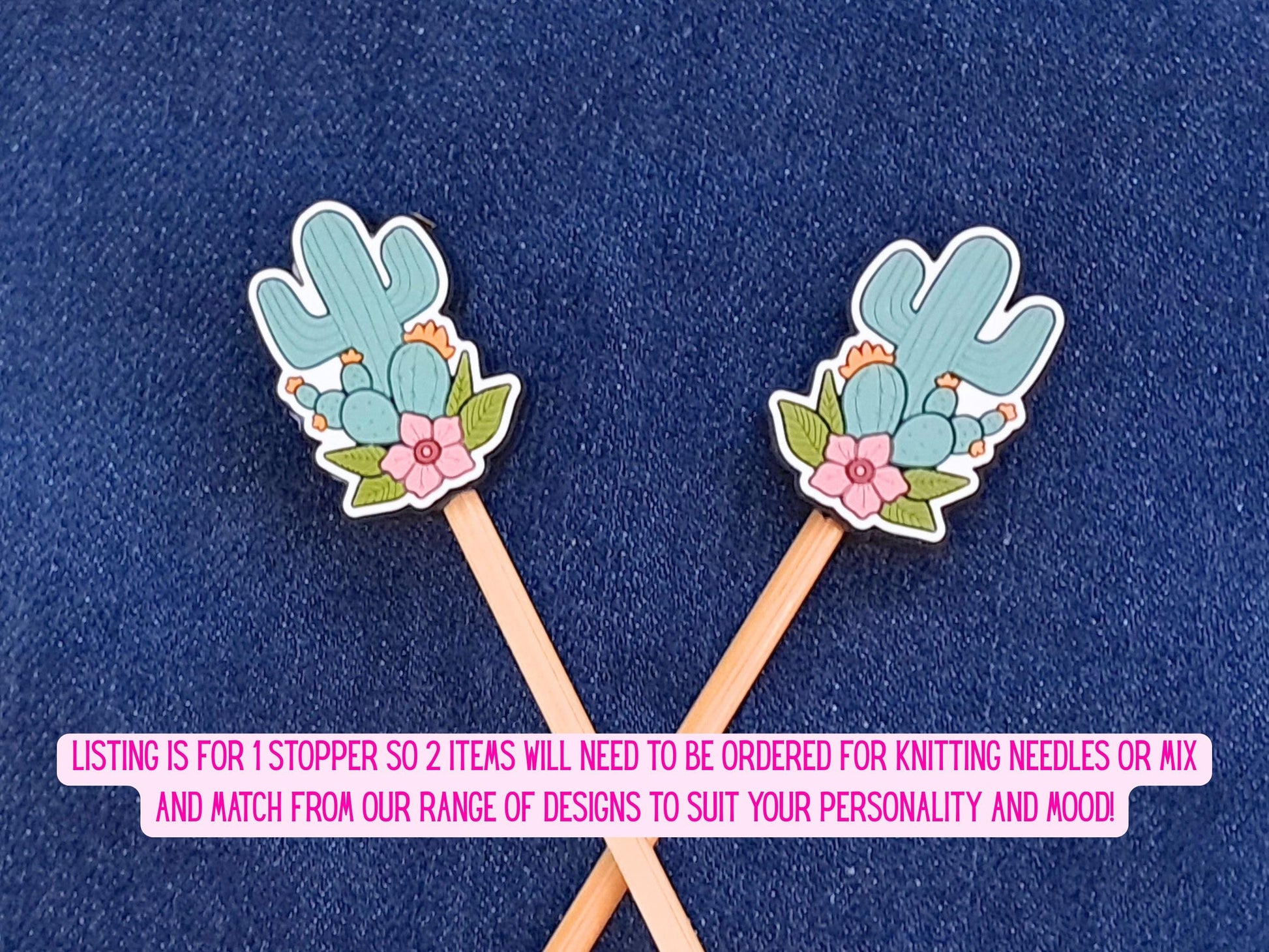 Flowering Cactus Stitch Stopper