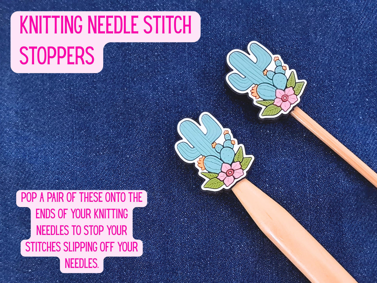 Flowering Cactus Stitch Stopper