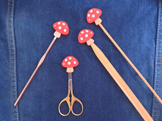 Toadstool Mushroom Stitch Stopper