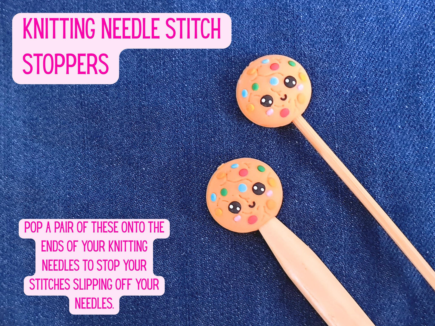Kawaii Cookie Biscuit Stitch Stopper