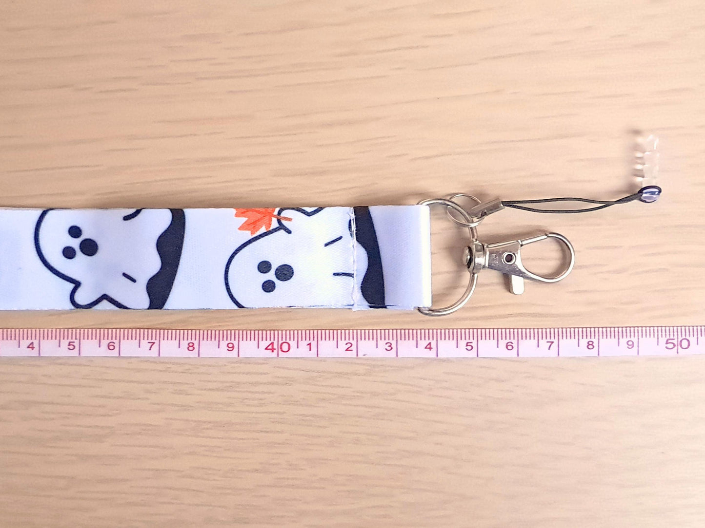 Halloween Ghost Lanyard Scissor Protector Set