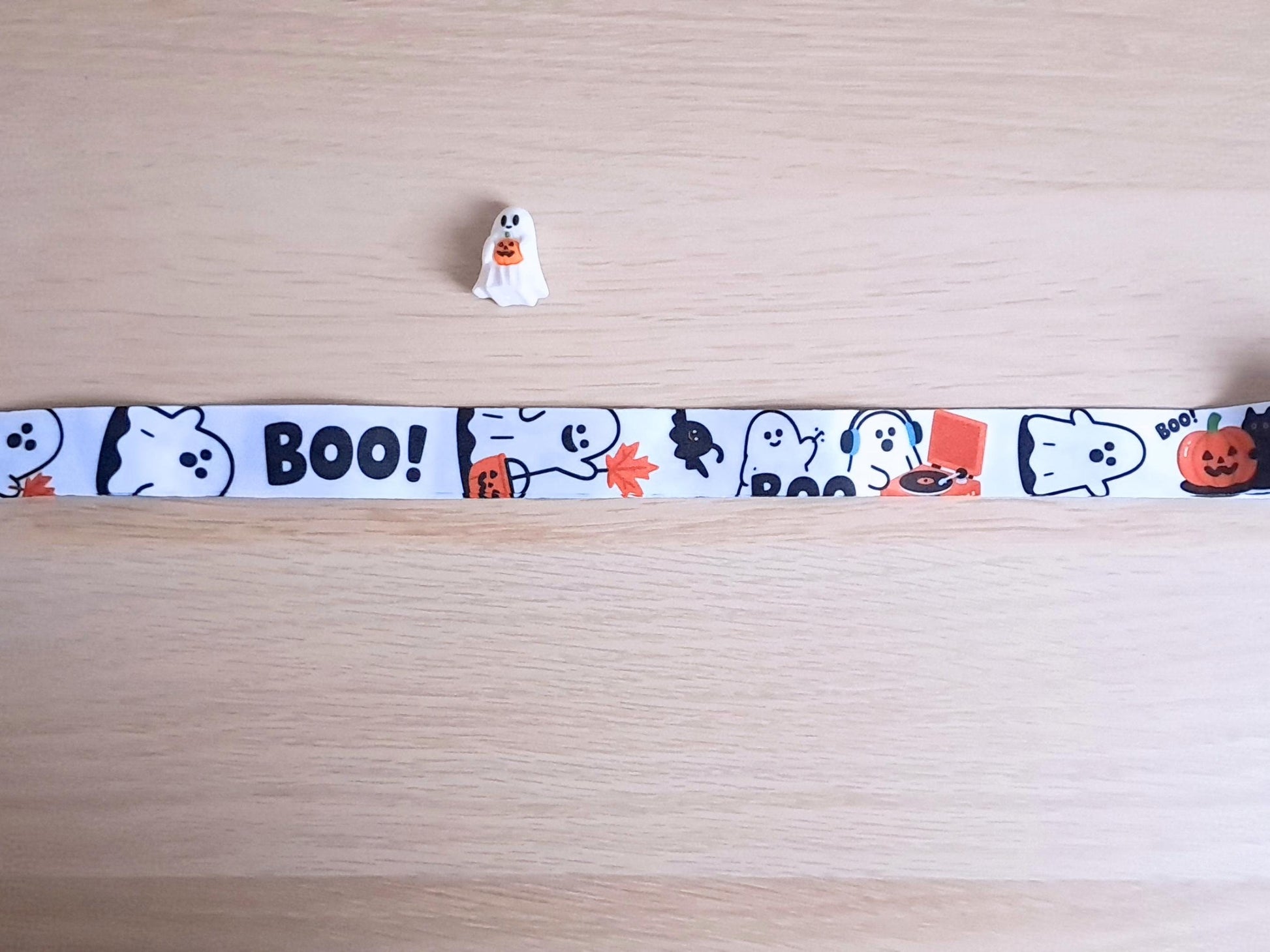 Halloween Ghost Lanyard Scissor Protector Set