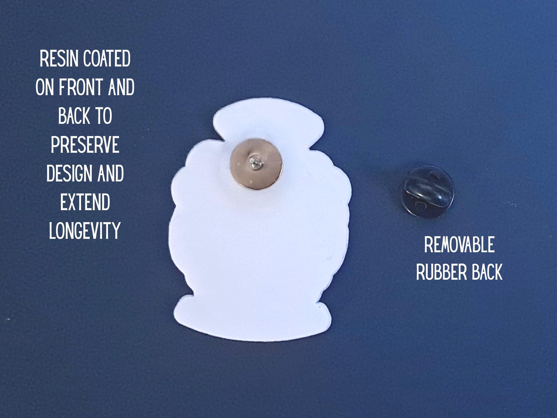 Funny Crochet Pin Badge