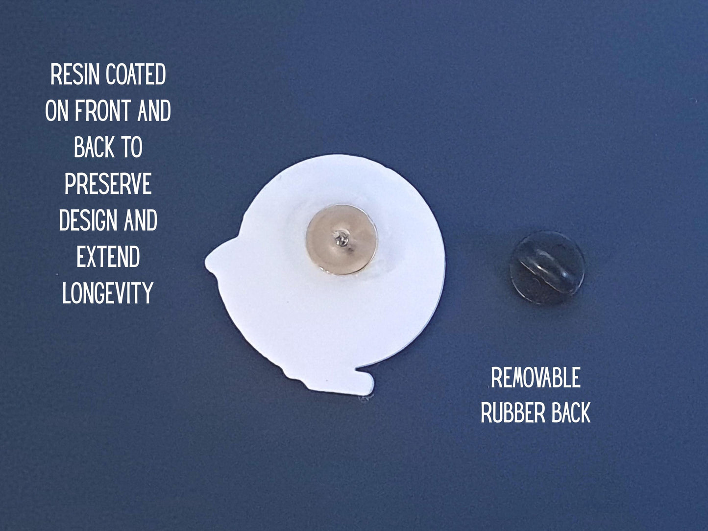 Crochet Chick Pin Badge, Crocheter WIP Bag Accessory, Craft Humour Brooch, Fibre Artist Button, Funny Hook Holding Yarn Chicken