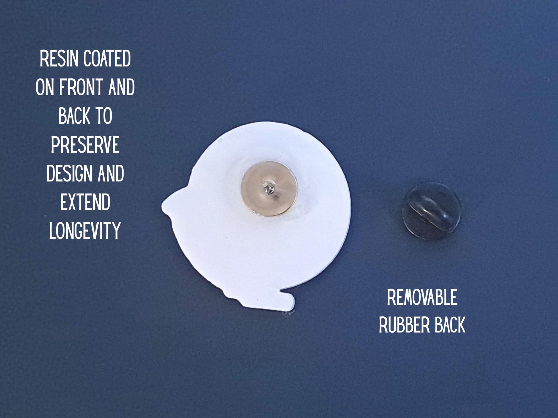 Crochet Chick Pin Badge, Crocheter WIP Bag Accessory, Craft Humour Brooch, Fibre Artist Button, Funny Hook Holding Yarn Chicken