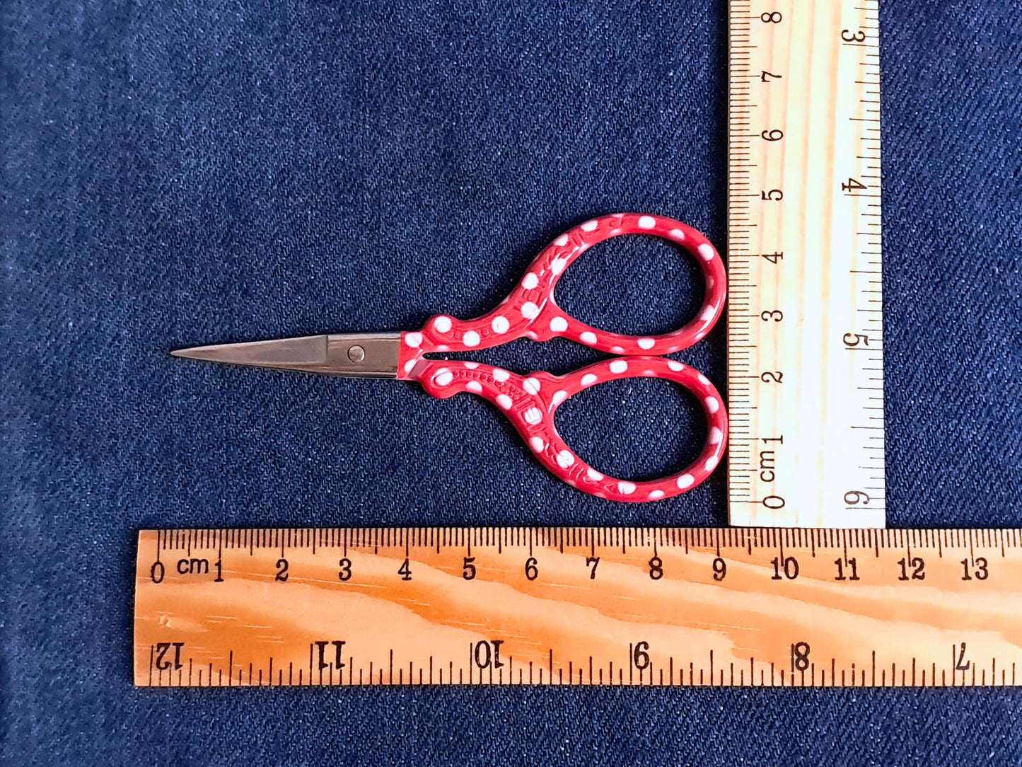 Red Polka Dot Embroidery Scissors