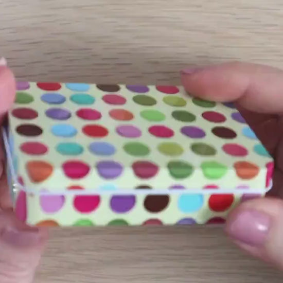 Dotty removable lid notions tin