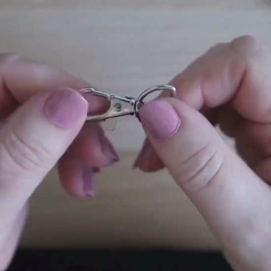 D Ring Swivel Hook Lobster Clasp